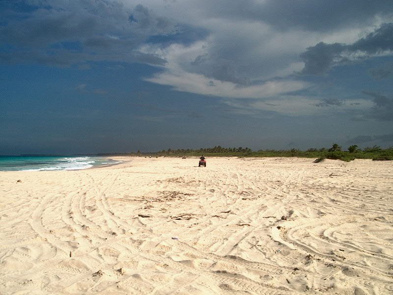 46_Driving on the beach